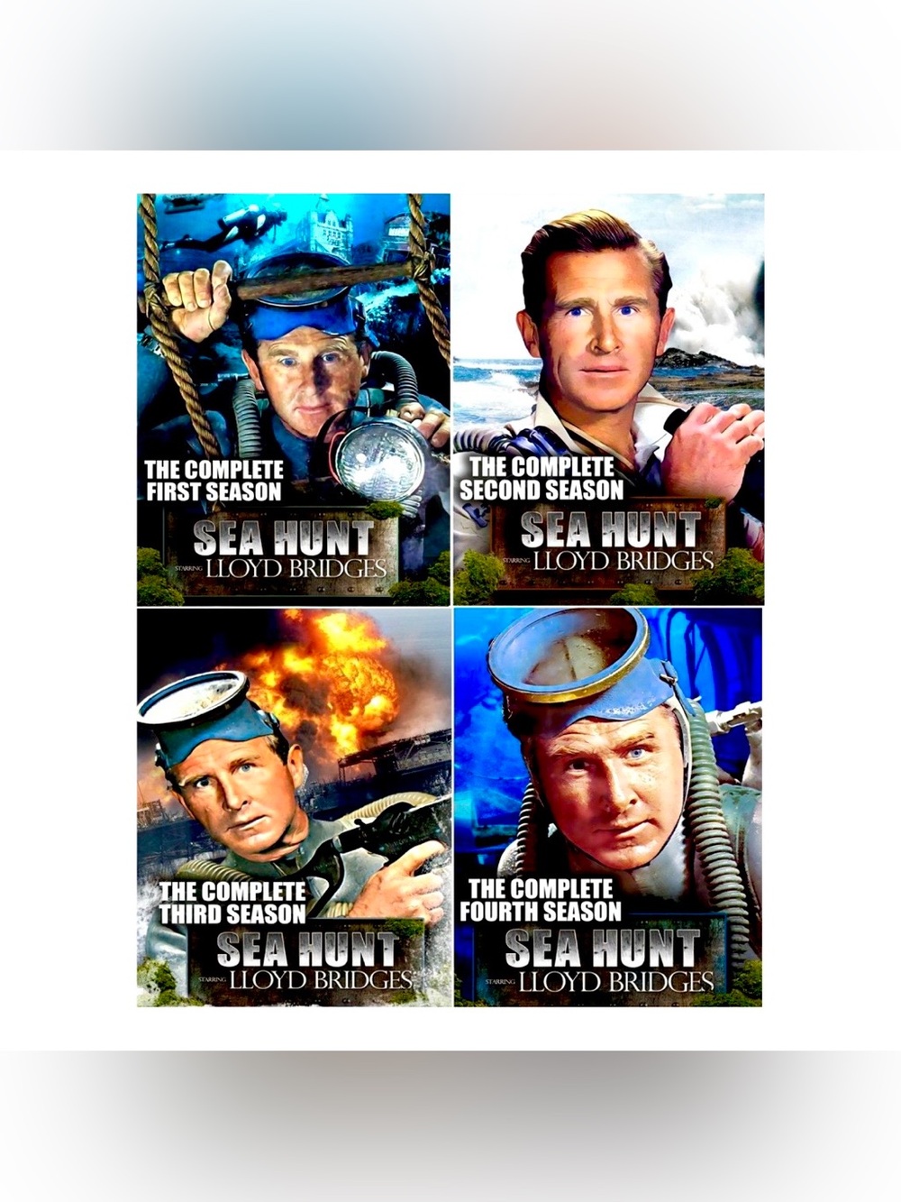 Sea Hunt: The Complete Series (DVD, 1961, 20-Disc Set)
